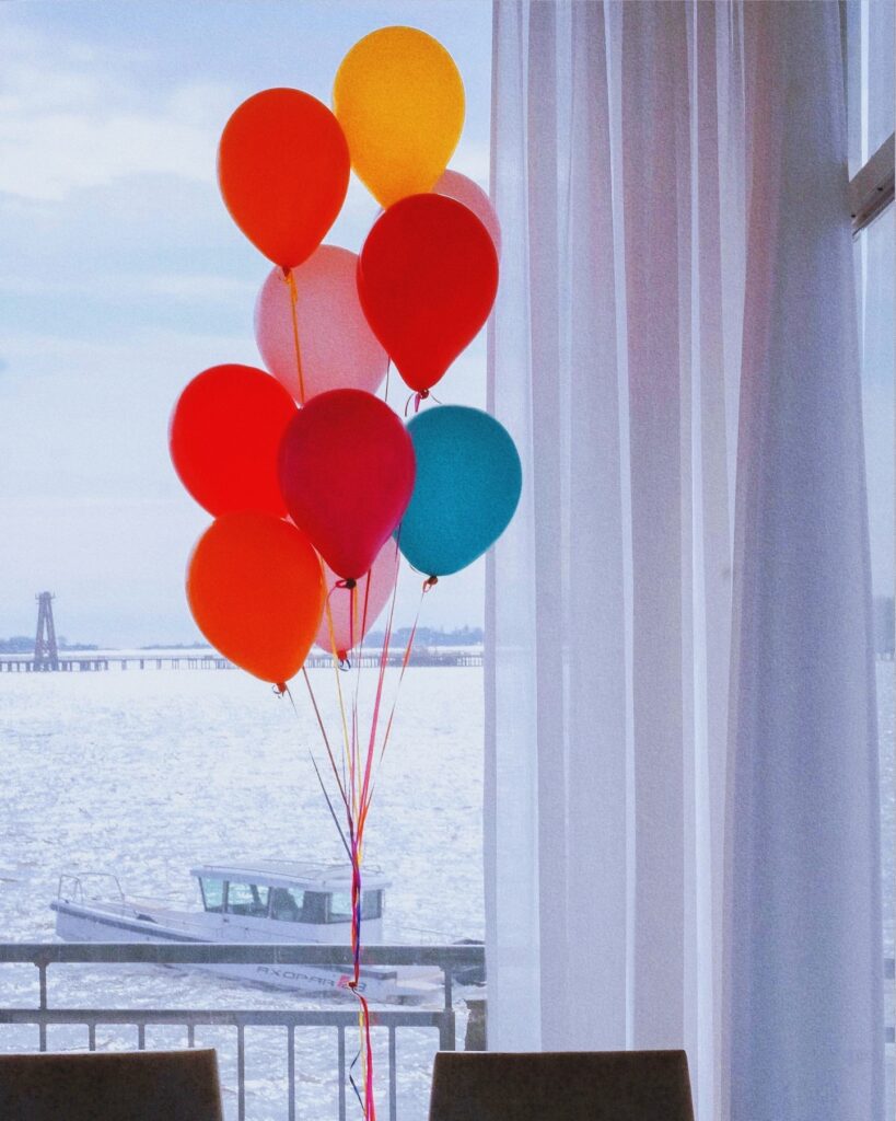 balloons at Kulosaaren Casino